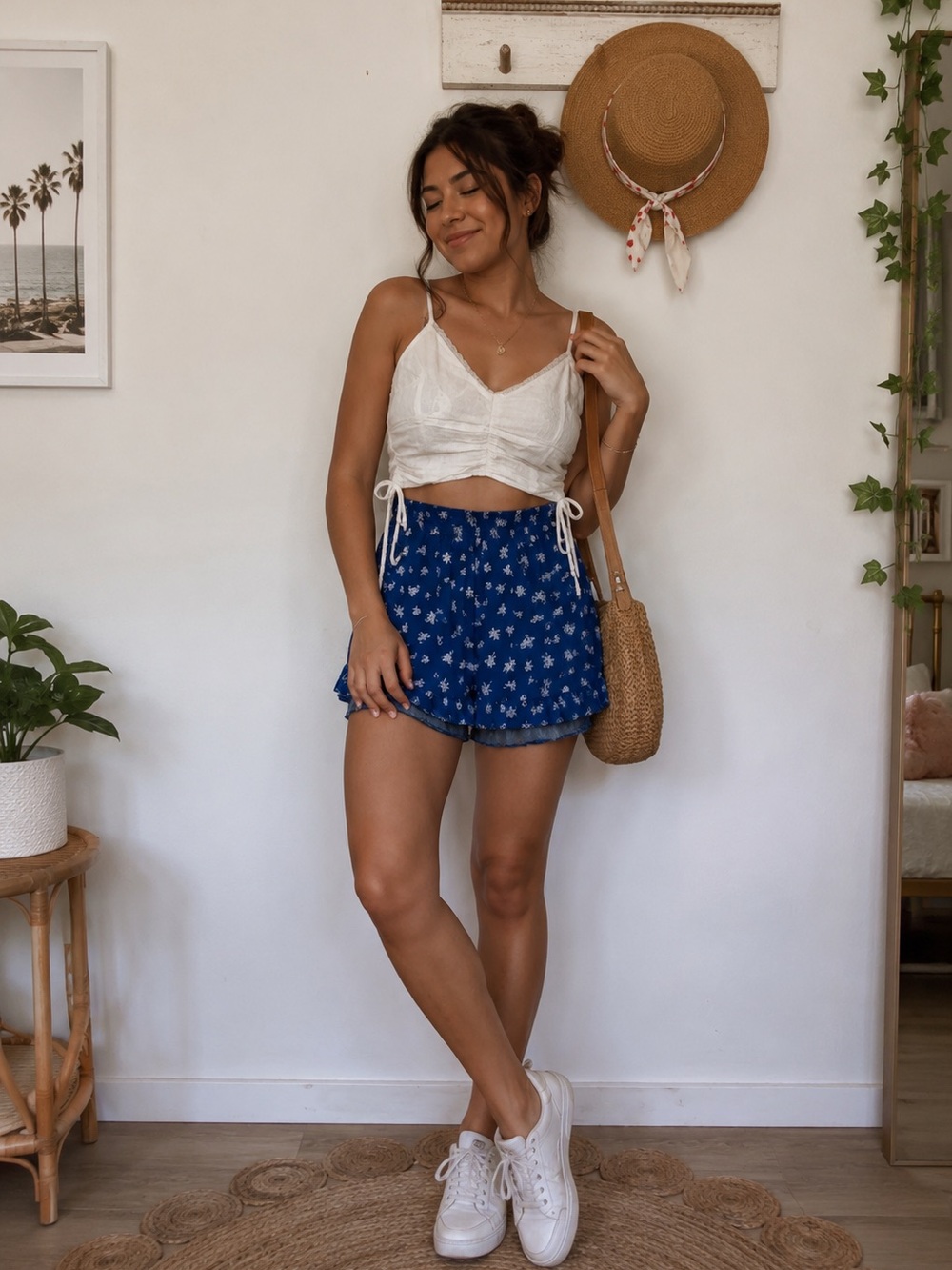 NWT Hollister Cropped Tank Size Large